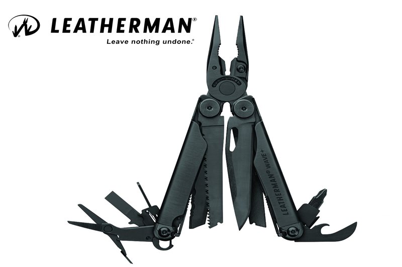 לדרמן וויב פלוס שחור <br> Leatherman Wave Plus Black <br> 832526