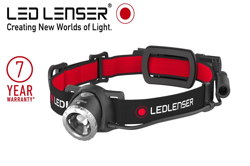 פנס ראש לד לנסר 600 לומנס H8R - LED Lenser H8R Headlamp 600lm