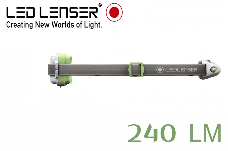 פנס ראש לד לנסר ירוק NEO4 - LED Lenser Green NEO4 Headlamp 240lm