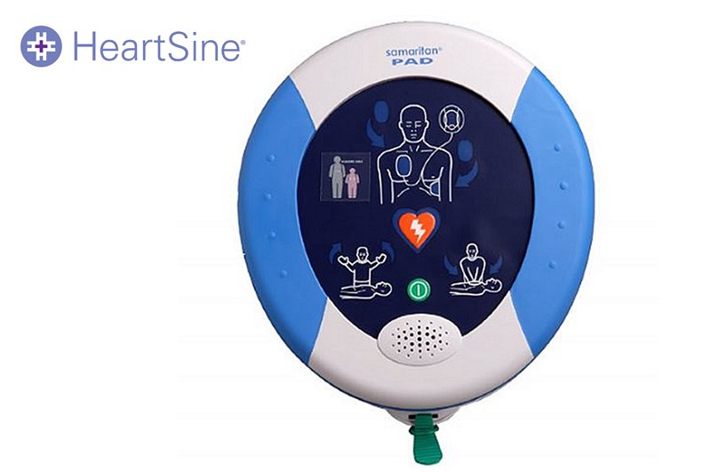 דפיברילטור חצי אוטומטי AED <br> heartsine samaritan 350p <br> * כולל ביטוח שימוש
