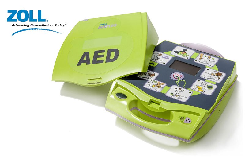 דפיברילטור חצי אוטומטי AED <br> ZOLL PLUS <br> כולל חיווי איכות עיסויים