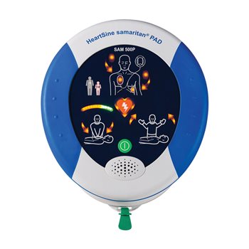דפיברילטור חצי אוטומטי AED <br> heartsine samaritan 500p <br> * כולל ביטוח שימוש