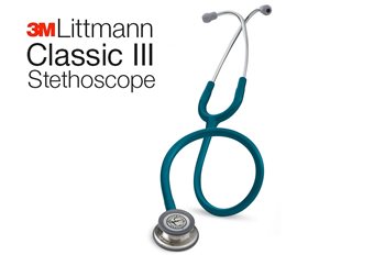 סטטוסקופ ליטמן קלאסיק 3 <br> Caribbean Blue - 5623 <br> Littmann Classic III