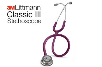 סטטוסקופ ליטמן קלאסיק 3 <br> Plum - 5831 <br> Littmann Classic III
