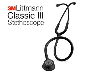 סטטוסקופ ליטמן קלאסיק 3 <br> Black Edition - 5803 <br> Littmann Classic III